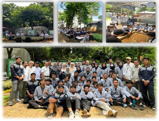 Wirausaha Kreatif Berbasis Lingkungan: Pusat Pengembangan Generasi Lingkungan Hidup (PPGLH) Kementerian Lingkungan Hidup Bina Mahasiswa Teknik Lingkungan di Taman Hijau PKP